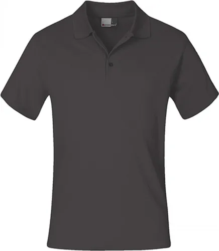 Superior Poloshirt Herren, Graphit, XS - Hochwertiges Poloshirt aus 100% gekämmter Baumwolle für hohen Tragekomfort. Verstärkte Schulternähte und modische Passform mit seitlichen Schlitzen. Ideal für Freizeit und Büro.