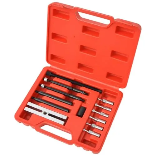 vidaXL 19-TLG. Kugellager Abzieher Set für kleine Lager - Abzieher für kleine Kugellager, ideal für präzises Arbeiten. Hochwertiger Stahl und kompakter Koffer für einfache Lagerung und Transport.