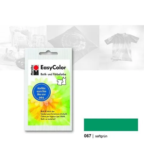 Batikfarbe Easy Color, saftgrün 067 Marabu 173522067, 25g Pack 118€/kg