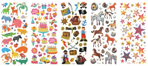 folia Glitzer-Sticker