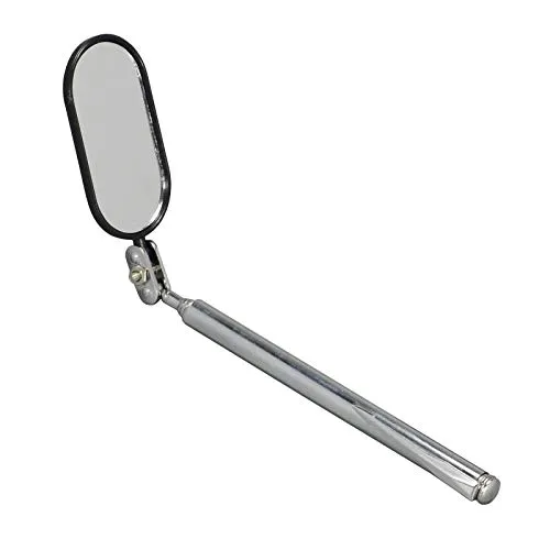 RIVERWELD Verstellbares Teleskop Inspektion Spiegel Schwenkarm Taschenclip Werkzeuge 60L x 3B cm