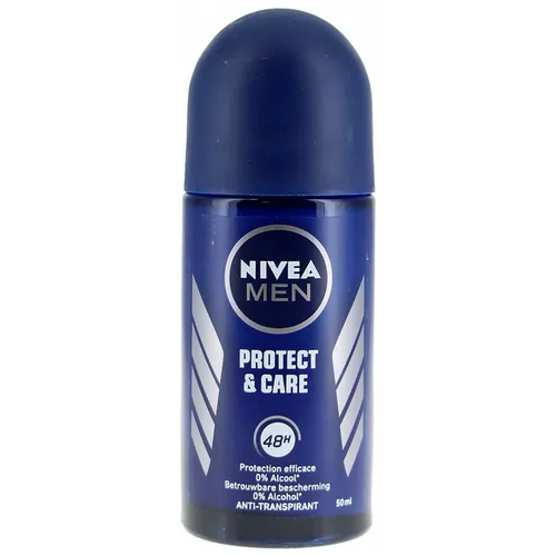 NIVEA MEN Protect & Care Deodorant Roll-On 50 ml – 2 Stück