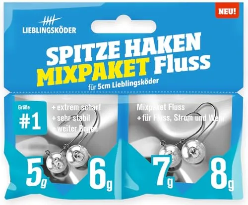 Lieblingsköder Spitze Haken Gr. 1 Mixpaket von Lieblingsköder