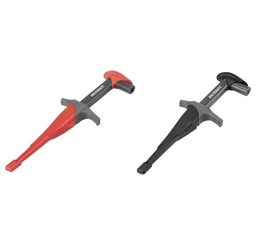 VOLTCRAFT Multimeter VOLTCRAFT MSK-115 Sicherheits-Abgreifklemmen-Set Buchse 4 mm CAT III 1, (MSK-115)