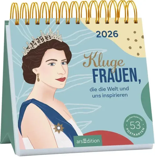 Bureau A/O | Postkartenkalender Kluge Frauen, die die Welt und uns...