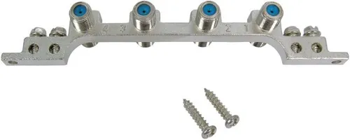Televes ERD4N Erdungsblock für 4 HF-Kabel (401111)