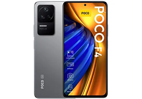 Xiaomi POCO F4 6GB+128GB moonlight silver – High-Performance Smartphone
