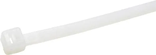 WKK 11074971 11074971 Kabelbinder 140mm 3.60mm Natur 100St.