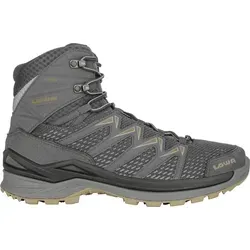 LOWA Innox PRO GTX MID Stiefel Graphit/Bronze 46 - Wasserdichte Wanderschuhe mit atmungsaktivem GORE-TEX-Futter und herausnehmbarer Innensohle für optimalen Komfort bei deinen Outdoor-Abenteuern.