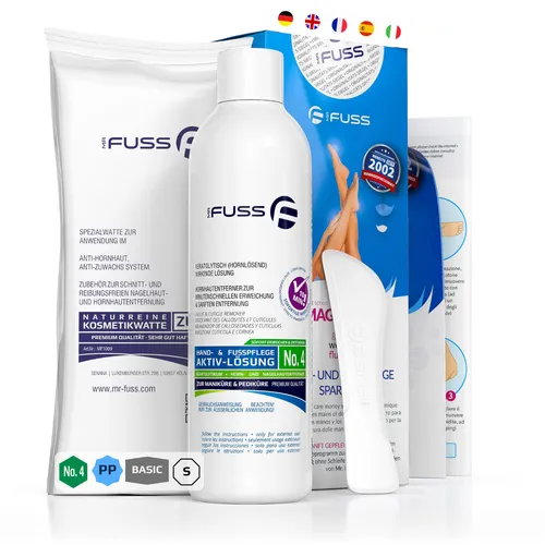 Mr. Fuss No. 4 Plus Pack Basic Anti-Hornhaut Set