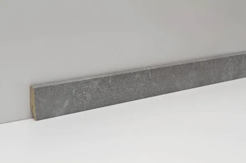 Classen Clip-Fußleiste 240 cm 58 x 19 mm Industrial grau von Classen