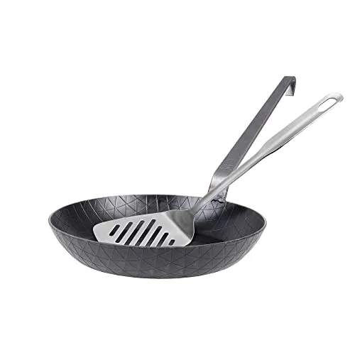 GRÄWE Schmiedeeiserne Bratpfanne F400, Ø 24 cm in schwarz von GRÄWE