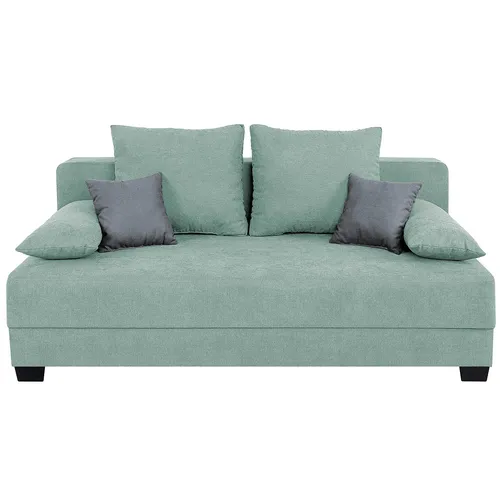 Boxspringsofa Mint-Grau von Roller