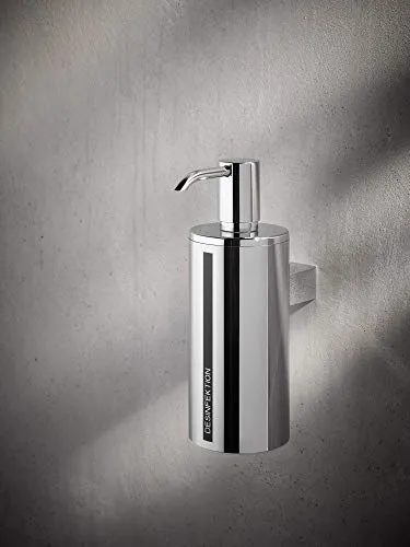 KEUCO Desinfektionsmittel-Spender, verchromt, nachfüllbar in silber von KEUCO