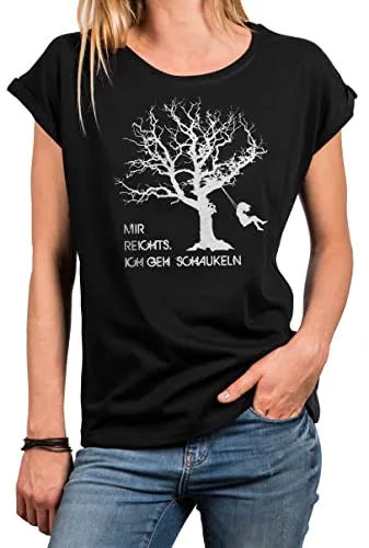 Produktbild MAKAYA Lustige Damen Tunka mit Aufdruck