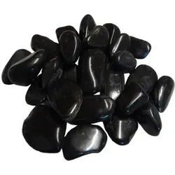 Aquagart Zierkies 40kg - Polierter Glanzkies für Garten und Dekoration - Kies für Garten und Dekoration, pflegeleicht mit glatter Oberfläche, ideal für Teichgestaltung und japanische Gärten.