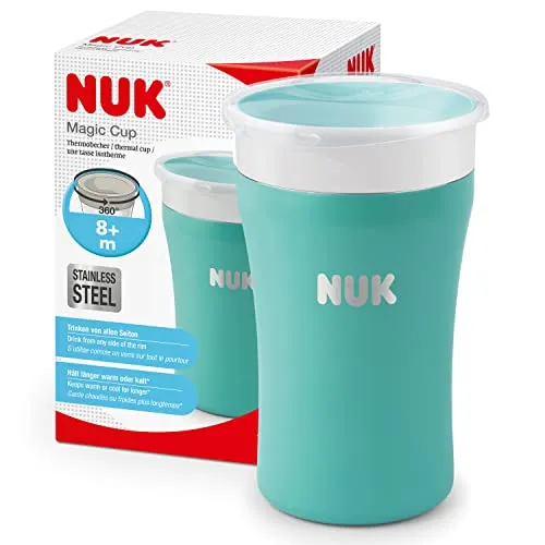 NUK Magic Cup Trinklernbecher aus Edelstahl von NUK