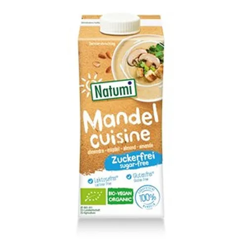 Natumi Mandelcreme, zuckerfrei, glutenfrei, BIO 200 ml von Natumi