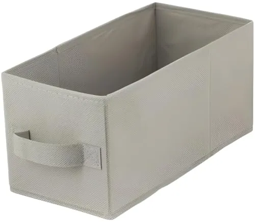 lavita Aufbewahrungsbox | faltbare Aufbewahrung Boxen 15 x 31 x 15 cm | Schubladen-Organizer Box| Ordnungssysteme für Kleidung | Kleideraufbewahrung & Organisation | Hellbraun | 1 stück