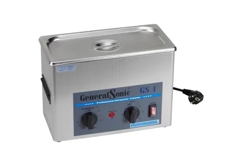 qteck Ultraschallreiniger Professional GS4 - Effizienter Ultraschallreiniger für gründliche Reinigung von empfindlichen Gegenständen. Ideal für den professionellen Einsatz, kompakt und leistungsstark.