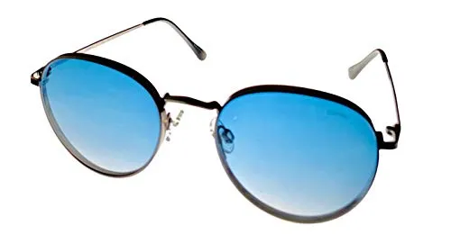 Esprit Uni Runde Sonnenbrille mit UV-Schutz - 39100-54351 - Sportbrillen mit UV-Schutz, ideal für sonnige Tage und stilvolles Auftreten. In trendigem Blau und Einheitsgröße.