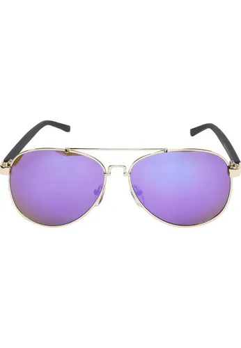 MSTRDS Sunglasses Mumbo Mirror Gold/Purple