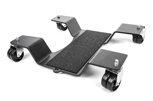 Motorrad Rangierhilfe Rangierplatte RH-S 400 kg Rollwagen Rollhilfe Rollplatte