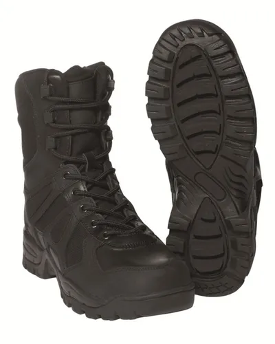 Einsatzstiefel Generation II schwarz - BW Kampfstiefel für höchste Ansprüche - Robuste Stiefel für den Einsatz, ideal für Outdoor-Aktivitäten und militärische Anwendungen, Größe: 6