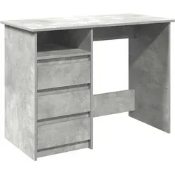 vidaXL Schreibtisch Betongrau 102x50x75 cm in grau von vidaXL