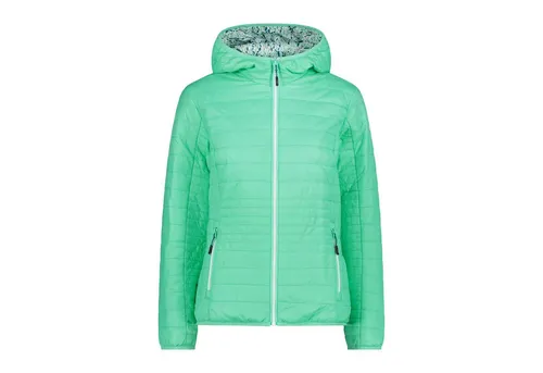 CMP Damen Jacke Woman Reverse Jacket Fix Hood - Funktionsjacke für Damen, ideal zum Wandern. Aus 100% Polyamid, pflegeleicht und mit Kapuze für optimalen Schutz bei jedem Wetter.