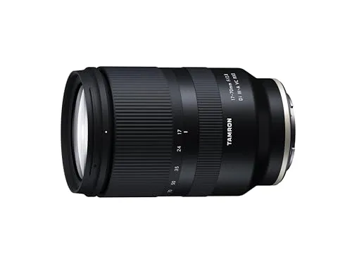 TAMRON 17-70mm F 2.8 Di III-A VC RXD - Flexibles Zoom-Objektiv für Sony E-Mount, beeindruckende Nahaufnahmen und herausragender Bildstabilisator