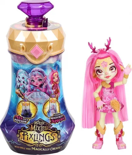Magic Mixies Pixlings: Deerlee Puppe in schwarz von Magic Mixies