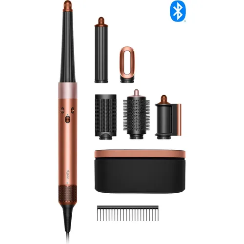 DYSON Airwrap i.d.™ Multi-Haarstyler und -trockner, Amber/Silk - Lockenstäbe, der einzige Bluetooth®-fähige Haarstyler, der Hitze und Luftstrom intelligent anpasst, für individuelles Styling ohne Hitzeschäden.