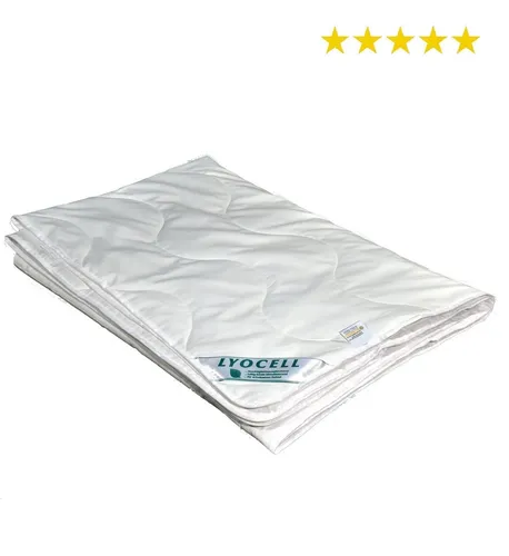 Sommerdecke super leicht Lyocell Tencel 240x220 cm - Bettdecken aus 100% Naturmaterialien, super leicht mit nur 675 g, ideal für erholsame Sommernächte.