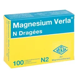Magnesium Verla N Dragees 100 ST