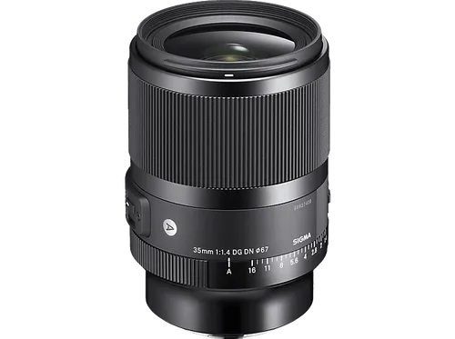 SIGMA Art 35 mm f/1.4 ASP, IF, DN, DG - Hochwertiges Objektiv für Sony E-Mount mit herausragendem Bokeh und scharfen Bildern bis in die Ecken
