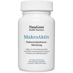 NatuGena MakroAktiv 90 St - Rezeptfreie Kapseln für Ihre Gesundheit - Arzneimittel, unterstützt das Wohlbefinden mit hochwertigen Inhaltsstoffen und sorgt für einen aktiven Lebensstil.