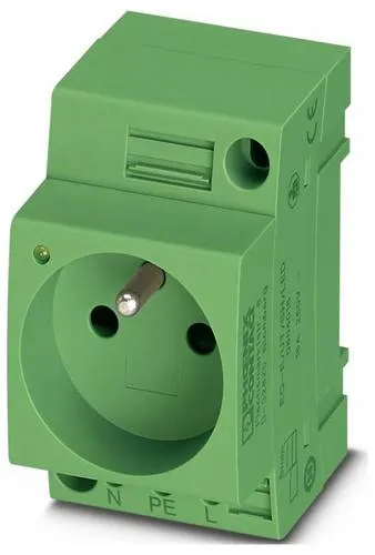 Phoenix Contact EO-E/UT/SH/LED/GN Steckdose 5St. mit Leuchtanzeige