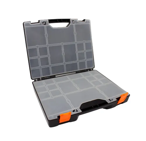 Eitech Werkzeugkoffer eitech Sortierkoffer (Organizer stapelbar, 1 St., Sortimentskasten), 70% Recyclingmaterial, Made in Germany