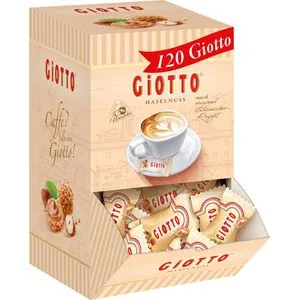 Giotto Kekse Haselnuss-Gebäckspezialität im Thekendispenser, 120 Stück