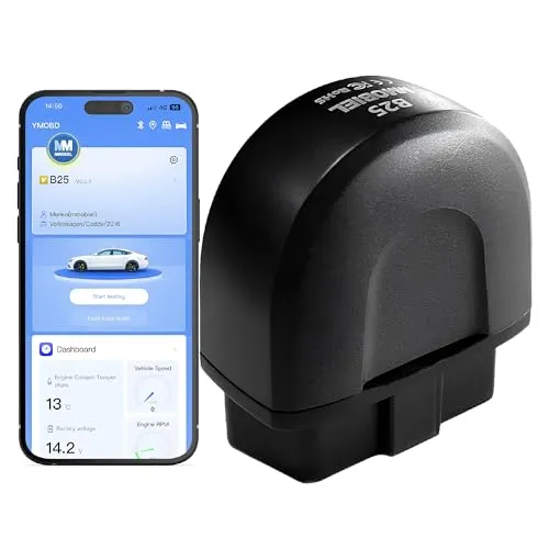 MMOBIEL OBD2 Scanner Bluetooth Pro Diagnosegerät OBD für alle Autos