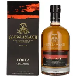 Glenglassaugh TORFA Highland Single Malt Scotch Whisky 50% Vol. 0,7l Geschenkbox - Whisky, erster getorfter Malt der Glenglassaugh Distillery seit 2008, ausgezeichnet mit mehreren Silbermedaillen und einzigartigem Torfrauch-Geschmack.