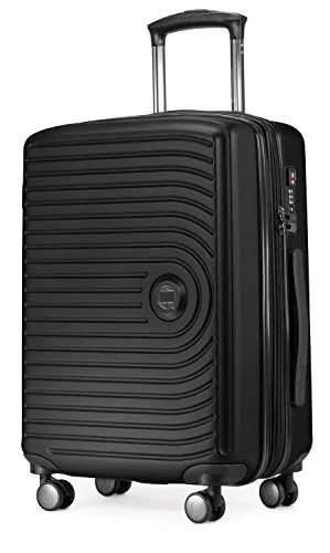 HAUPTSTADTKOFFER Mitte - Handgepäck 55x40x23 - Handgepäck mit TSA-Zahlenschloss, 4 Rollen für müheloses Reisen. Ideal für jede Airline und komfortabel unterwegs.