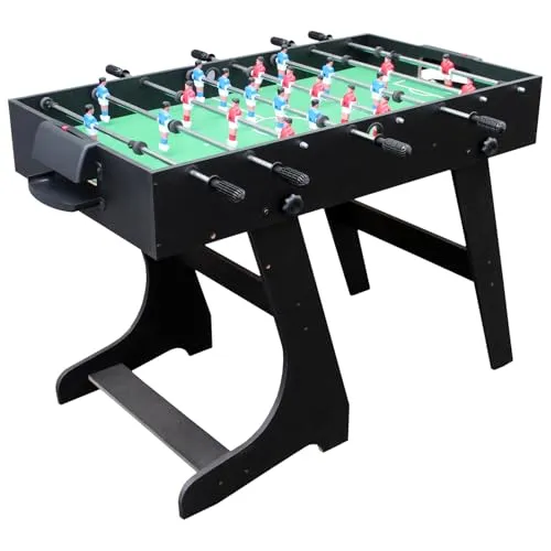 Happy Garden Zusammenklappbarer Baby-Fußball - Tischfußballtisch für Familien, ideal für Spaß und Spiel im Garten oder Wohnzimmer. Faltbar für einfache Lagerung und Transport, perfekt für kleine Räume.