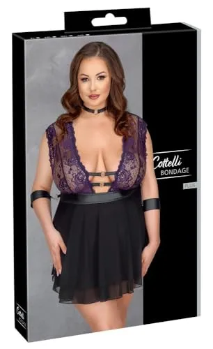 Babydoll Bondage XL Schwarz