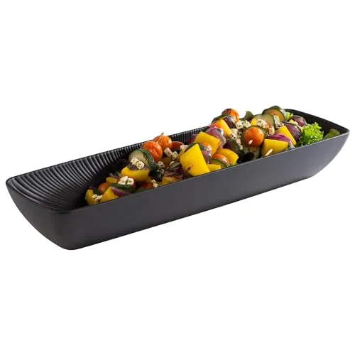 APS 85279 GN 2/4 Schale -NERO- schwarz, 3,5 Liter in schwarz von APS