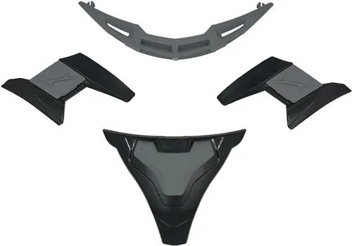 Germot Motorradhelm Belüftungsset + Spoiler GM 970