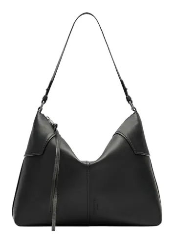 Liebeskind Berlin Hobo M MILA TOKYO SHEEP black - Umhängetasche aus hochwertigem Schafsleder, stilvoll und ideal für den Alltag mit viel Stauraum.