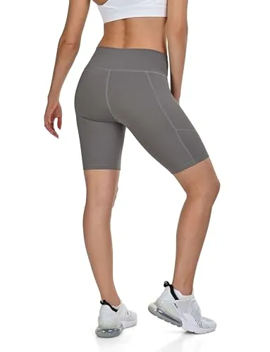 TCA Damen High Waisted Yoga Shorts – Tummy Control - Kurze Sporthosen, mit hohem Bund für optimalen Tummy Control und aus butterweichem Material für höchsten Tragekomfort beim Sport.