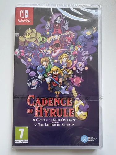 Cadence of Hyrule: The Legend of Zelda Crypt of the Necrodancer - DIGITAL CODE - Action & Abenteuer für Nintendo Switch, einzigartige Mischung aus Rhythmus und Action, komplette Edition mit Multiplayer für unvergessliche Spielerlebnisse.